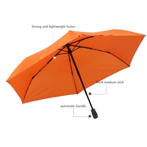 2025 New Design Portable Custom Full Print 3 Fold <b>Umbrella</b> 19 Inch Automatic Easy Folding <b>Umbrellas</b> Friendly for Asian - Product Image 2