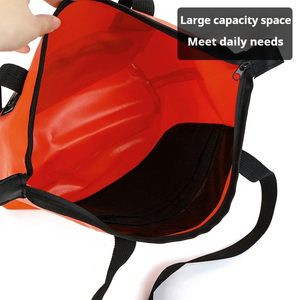 Bolso de almacenamiento en seco de PVC ligero impermeable para actividades al aire libre, para acampar, playa, natación y resistente al agua para excursiones - Product Image 5