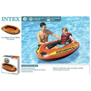 Bateau gonflable Intex Explorer Pro 137x85x23 cm pour enfants et adultes, utilisation en piscine - Product Image 3