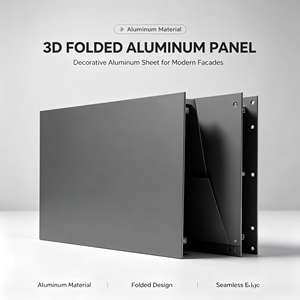 Panel de Fachada de Pared Cortina de Aluminio Anodizado, Revestimiento Exterior para Edificios, para Centros de Arte, Edificios de Oficinas y Espacios Públicos - Product Image 6
