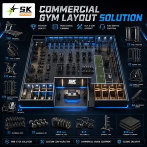 Equipo de Gimnasio Comercial SK, Juego Completo de Equipos de Gimnasio <span class=keywords><strong>para</strong></span> Centro de Fitness, Solución Integral, Fábrica OEM ODM en China - Product Image 1