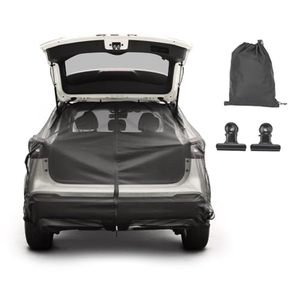 Moustiquaire en maille pour SUV Moustiquaire pour Van avec fermeture à glissière bidirectionnelle Respirant Accessoires de <span class=keywords><strong>camping</strong></span> automobile - Product Image 1