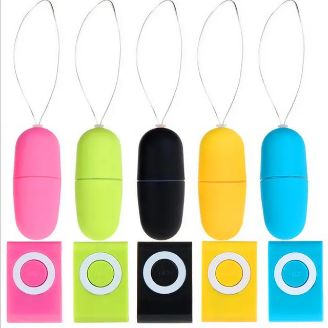 Waterproof Portable Wireless MP3 Vibrators Remote Control Women Vibrating Egg Body Massager Sex Toys Adult Products Dro