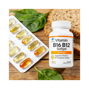 Suplemen Energi Kapsul <span class=keywords><strong>Vitamin</strong></span> B1 B6 B12 <span class=keywords><strong>B</strong></span> Kompleks Halal ALD untuk Dewasa - Product Image 1