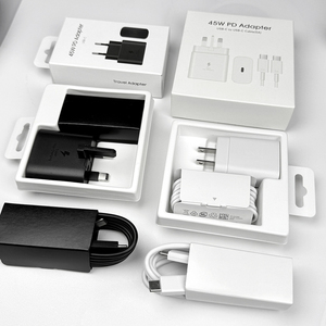 מתאם טעינה מהירה PD 45W 25W תקע אמריקאי/אירופאי/בריטי USB C לטלפון נייד מקורי לסמסונג גלקסי S24 S25 אולטרה - Product Image 2