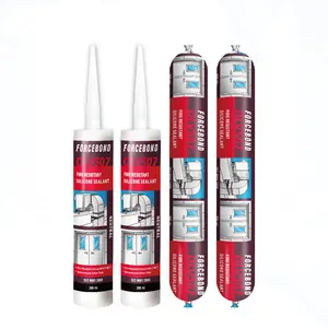 Olv507 adhésif rouge oem disponible mastic silicone haute température résistant à la chaleur pour la construction