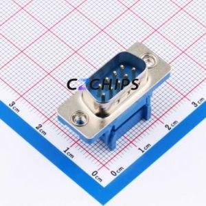 X0709WT7BL5 D-Sub/VGA Connector Connector ( Connector Type: Standard D-Sub )( Gender: Male )( Total Number of PINs: 9P ) - Product Image 1