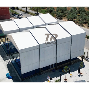 Cubierta Retráctil para Pista <span class=keywords><strong>de</strong></span> Pádel, Estructura <span class=keywords><strong>de</strong></span> Techo para Pista <span class=keywords><strong>de</strong></span> Pádel, Tipo Móvil, Toldo Retráctil para Pista <span class=keywords><strong>de</strong></span> Pádel - Product Image 3