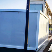 Approvisionnement d'usine 20 pieds 40 pieds chantier de construction conteneur bureau portable maison préfabriquée conteneur pliable atelier ou bureau