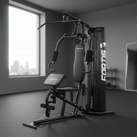 MAXSONG – Vente en gros usine – Appareil de fitness commercial multifonction en métal pour exercices à poids libre – Station de musculation 3-en-1 pour la maison