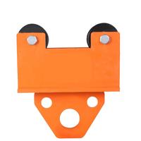 Carro de viga de acero I de 0,5 toneladas personalizado de fábrica, Manual empujado a mano con contenedor de rollo de cuatro ruedas para uso de herramientas, soporte OEM