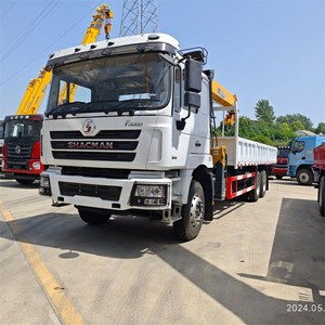 รถบรรทุกติดเครน Shacman F3000 6X4 ขนาด 14 ตัน พร้อมบูมยืดไสลด์ได้ - Product Image 2