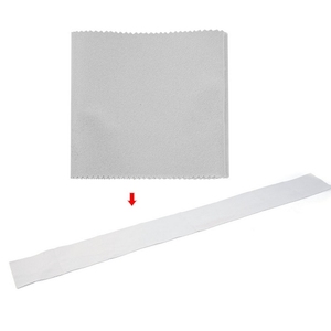 Housse anti-poussière en flanelle douce de qualité pour clavier de <span class=keywords><strong>piano</strong></span>, tissu anti-décoloration gris - Product Image 6