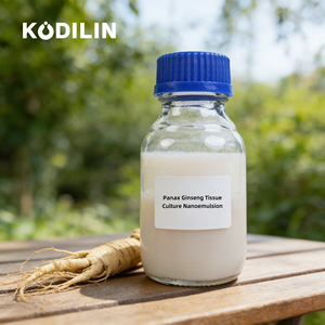 Kodilin安全有效化妆品成分，用于护肤品配方，高纯度人参细胞培养提取物 - Product Image 1