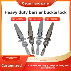 Nuevos Cierres de Acero Resistentes Universales Ouskas <span class=keywords><strong>03203</strong></span> para Puertas Laterales de Camiones - Product Image 6
