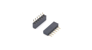 2.0mm Pitch Female header Connector Single Row Horizontal SMT H:4.3/W:2.4 U-type 1*6P - Product Image 3