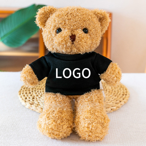 Orsacchiotto di Peluche Personalizzato <span class=keywords><strong>all</strong></span>'Ingrosso, Super Morbido in Poliestere, Animale di Peluche Carino con Logo Personalizzato per San Valentino - Product Image 2