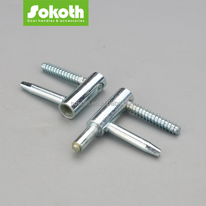 Châu Âu cờ đầu bản lề với cotter, phẳng mái bản lề, cửa thép nội thất tủ vít bản lề - Product Image 3