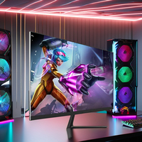 Düz ekran LED monitör 24 inç oyun monitörler 1K 1080P 75Hz 100Hz 144Hz 165Hz 180Hz PC bilgisayar LCD monitör fabrika toptan