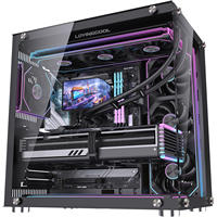 Kit de refroidissement AIO gaming LOVINGCOOL SC70 360 avec panneau magnétique incurvé 6.67, support DIY pour papier peint, stock frais, expédition d'échantillons