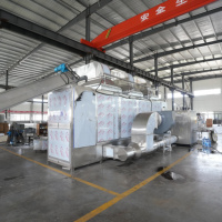 Gloednieuwe automatische continue banddroogmachine voor industriële dehydratatie van fruit en groenten