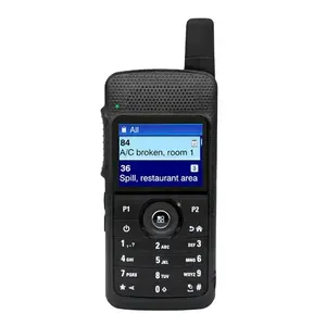 De Sl7550 Handheld Digitale Draagbare Tweeweg Walkietalkie Vhf Uhf Radio Sl7550