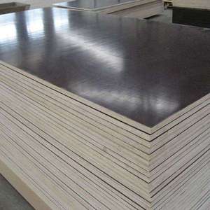 Panneaux de contreplaqué de peuplier filmé 4x8 pour coffrage, stratifiés marine, pour construction extérieure, bois dur, vente en gros - Product Image 2