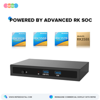 Reproductor Multimedia Android WiFi UHD 4K, Reproductor de Publicidad Digital, TV Box