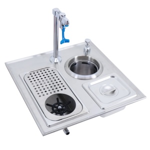 Tête de rinçage en <span class=keywords><strong>verre</strong></span> Bar Tasse à bière Tasse à café <span class=keywords><strong>Verre</strong></span> Acier inoxydable Rinçage automatique Robinet de lavage Rinceur - Product Image 1