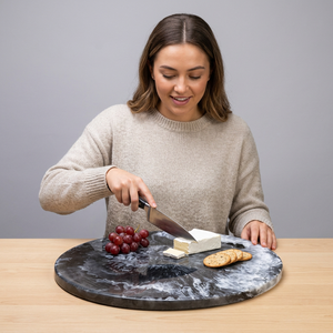 Planche à découper en résine époxy durable de 1,5 cm d'épaisseur, très vendue, de haute qualité, résistante au lave-vaisselle, rectangulaire, pour la cuisine, idéale comme cadeau - Product Image 1