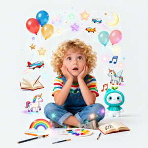 Juguete de Peluche con IA de Voz Inalámbrica, Robot de Compañía para Niños con Aplicación de Aprendizaje y Personalización de Múltiples Idiomas, Compañero con IA - Product Image 4