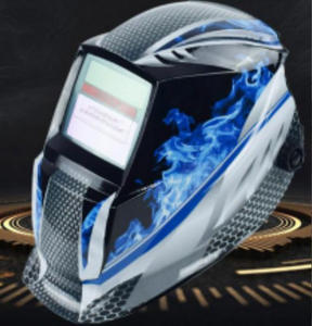 Casco de soldadura Máscara de soldador Camaleón Visión grande Color verdadero Solar Oscurecimiento automático Máscara de soldadura para soldadura de arco Corte de molienda - Product Image 3