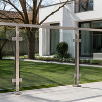 Fabricant de verre feuilleté de sécurité trempé sur mesure 5-15 mm pour escaliers et balcons intérieurs de villas