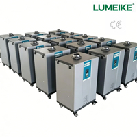 Purificateur de fumée de soudure portable avec système 360° °   Extracteur de fumée laser industriel mobile à bras d'aspiration flexible