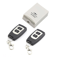 Relais RF intelligent direct d'usine 2 pièces télécommande sans fil commutateur d'acceptation bidirectionnel double canal DC 12V 10A