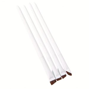 Ulikeke Wholesale High Quality Professional 4 Piece Make up Brush Long Wood Handle Best Eye <b>Foundation</b> Makeup Brush Set - Product Image 2