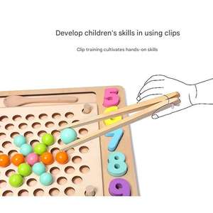 Jouets multifonctions les plus populaires 6 en 1 Clip Perles Magnétiques Pêche pour cultiver la capacité pratique - Product Image 5