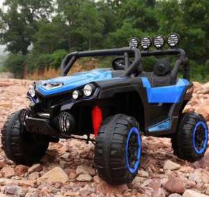 2023 vente en gros, grande taille, batterie 12V, deux sièges, télécommande pour enfants, voiture électrique - Product Image 2