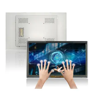 18.5 Inch Operation Panel HMI Cantilever Enclosure Supported Arm System Control Panel IP65 Touch Screen LCD Display monitor