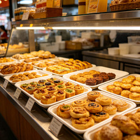 Assiettes en papier rectangulaires en gros pour la restauration, les desserts, les apéritifs et les présentations alimentaires