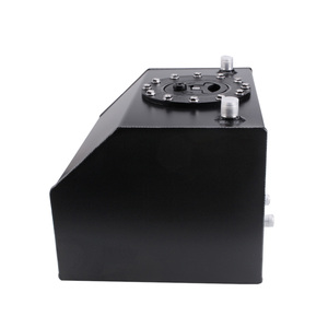 4 galon 16L hafif kaplı alüminyum alaşım yarış rezervuar tankı alt besleme yarış yakıt tankı yağ yakalama yakıt dalgalanma tankı olabilir - Product Image 3