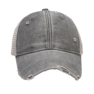 Gorra Trucker Vintage Ajustable de 6 Paneles, Unisex, Transpirable, para Deportes al Aire Libre, con Posición para Logotipo en el Panel Frontal - Product Image 6