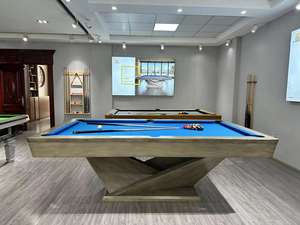 Mesa <span class=keywords><strong>de</strong></span> <span class=keywords><strong>billar</strong></span> personalizada <span class=keywords><strong>de</strong></span> fábrica, diseño <span class=keywords><strong>de</strong></span> lujo, patas <span class=keywords><strong>de</strong></span> madera maciza <span class=keywords><strong>de</strong></span> 7 pies/8 pies/9 pies con cojines <span class=keywords><strong>de</strong></span> pizarra, mesas <span class=keywords><strong>de</strong></span> <span class=keywords><strong>billar</strong></span> <span class=keywords><strong>de</strong></span> granito para el hogar - Product Image 4