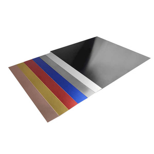 Gebürstetes Aluminium blech 0,8mm Schwarzes Kupfer Messing Silber eloxierte Aluminium platte für die Außen dekoration - Product Image 1