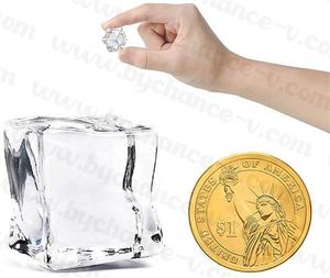 Praktische Grap Speelgoed Realistische Niet-Breekbare Acryl Nep-Ijsblokje Voor Huis Keuken Bruiloft Middelpunt Decoratie Vaasvullers - Product Image 5