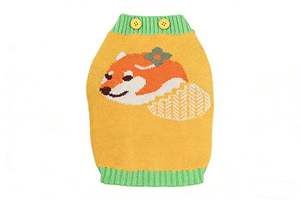 Pull d'hiver pour animaux de compagnie 2025 - Fil textile de haute qualité, antistatique, tricot chaud pour petits et moyens chiens, Corgi, Shiba Inu - Product Image 5