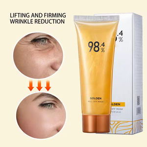 金箔ストリッピングマスク98.4% 金保湿除去黒ずみを減らす微細なストリップクリーン細孔グリセリン泥フェイスマスク用 - Product Image 3