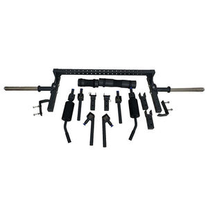 Heavy Duty Multi-Functional Training <strong>Bar</strong> Steel Chin up <strong>Bar</strong> and Weight Lifting Barbell for Home Gym Workout - Product Image 2