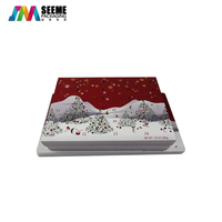 Boîte-cadeau personnalisée de 12 jours, calendrier de l'avent vide, boîtes à chocolat de Noël
