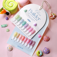 Fournitures d'Ongles Vente en Gros de Haute Qualité Constructeur de Couleur Pots de Vernis à Gel Uv Logo Personnalisé 1Kg Extension d'Ongles Constructeur de Gel à Ongles en Gel Dur